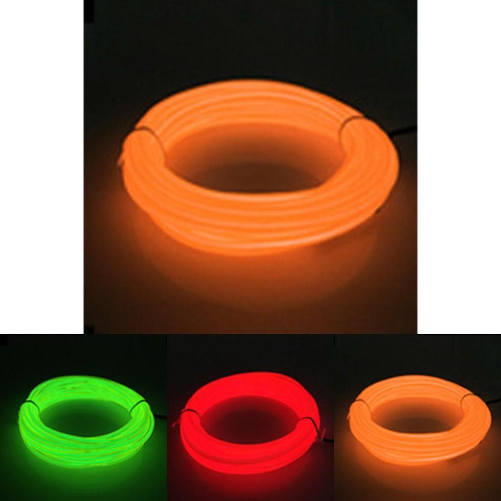 Vibrant El Wire Costume Illuminated Strips For Adults And Kids Perfect For Halloween Parties