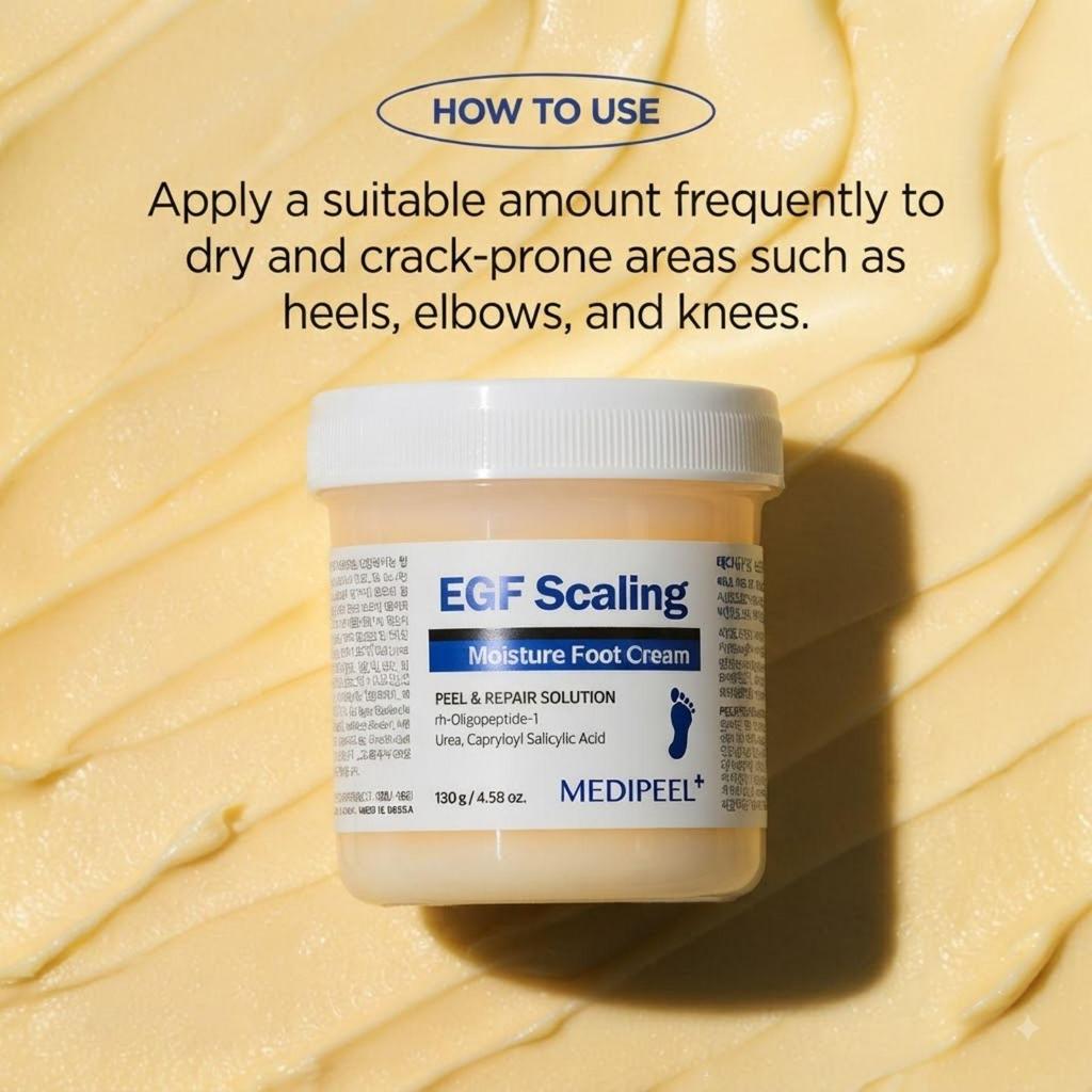 MEDIPEEL EGF Scaling Moisture Foot Cream 130g Korean Foot Care Cream