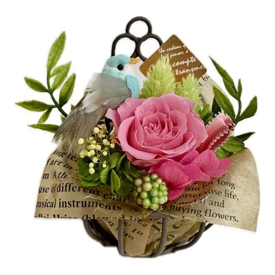 Preserved Flower Cafe Preserved Flower Poem (Pastel Bird Pink)