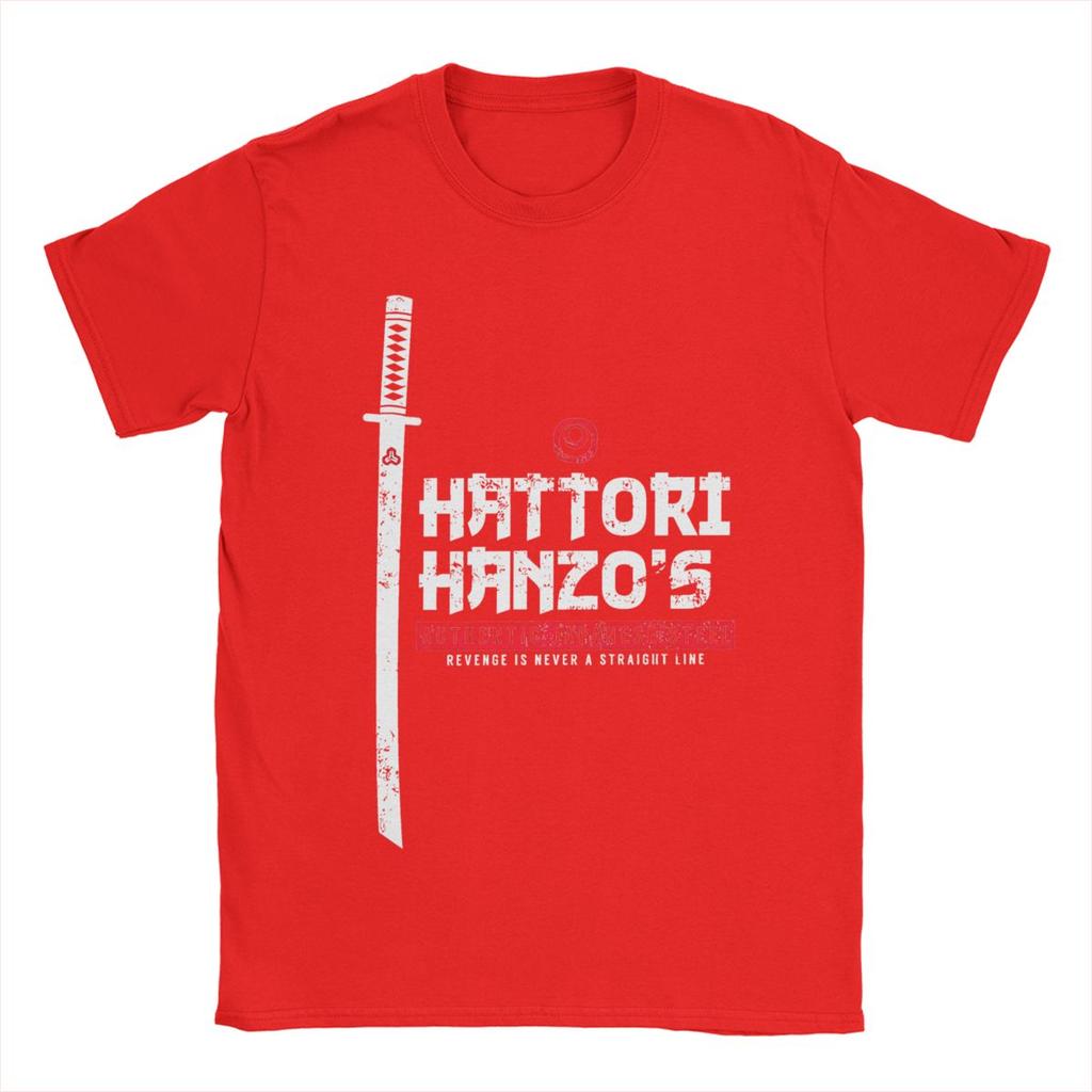 Men T-Shirts Hattori Hanzo Kill Bill Novelty Cotton Tee Shirt Short Sleeve T Shirts O Neck Clothes Graphic