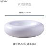 Thickened Ceramic Tableware White Plate Sashimi Plates Fruit Bowl Salad Bowl Dessert Plates Dim Sum Dish Snack Bowl Cake Tray