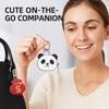 Cute Bag Pendant Leather Coin Purse Keychain Charm Panda Keychain Purse  Fashion Accessories