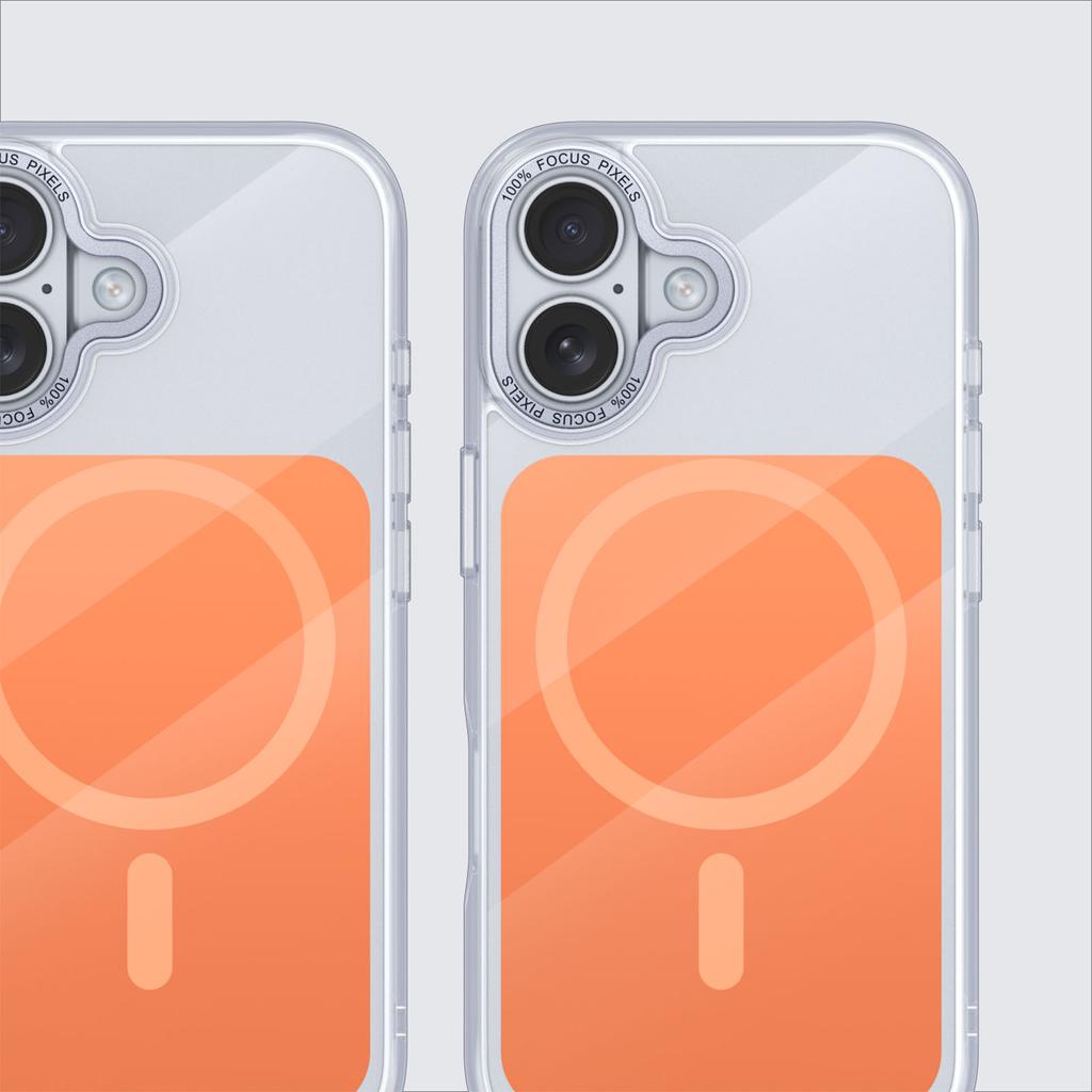 For iPhone 17 Case Skin-touch Acrylic + TPU Cover Compatible with MagSafe
