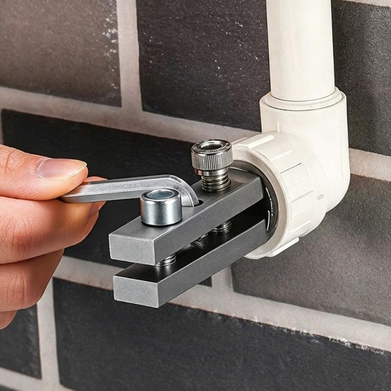 Pipe Repair Pull Tool 1/4 Inch Drive End Broken Water Pipe Extractor for 1/2", 3/4", 1" Worn Internal Thread Service Work