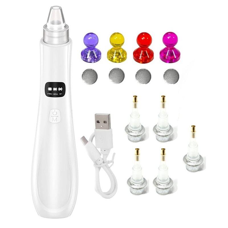 A03F-Electric Diamond Painting Pen With Adjustable Brush& Locator Tools, 1 Set Includes Rechargeable Battery, Vacuum Pump Tips