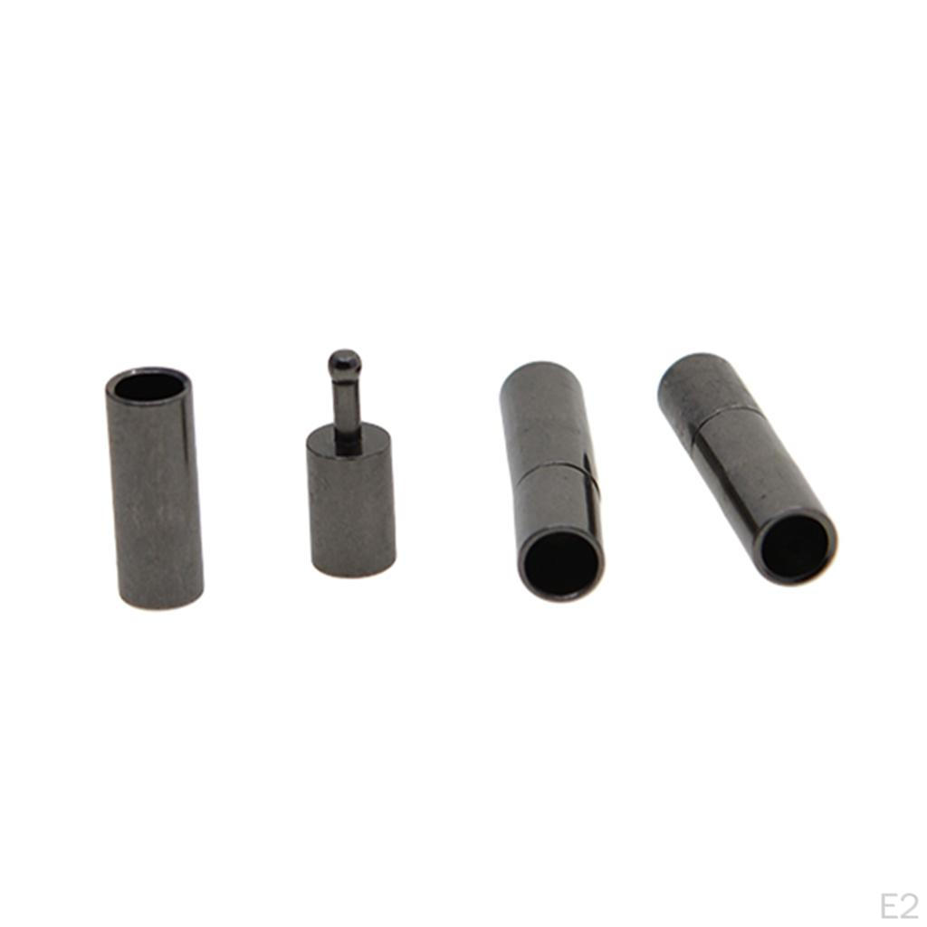 10 Bayonet Clasp End Fits 4/5/6mm Cord Leather Bracelet Findings