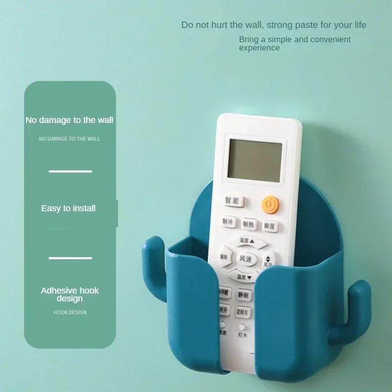 Wall-mounted Stand for Mobile Phone, Locker with Remote Control, Power Outlet, Shower, Bed, Bedroom, Multi-function Stand Racks