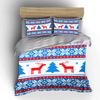 Festive Winter Design Gift Set Kid'S And Adults' Bedroom Decor, Exquisite Three-Piece Bedding Set Gift
