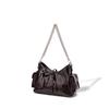 Fashionable Large-capacity Genuine Leather Women's Bag Tote Bag Chain Bag  Single-shoulder Large Bag