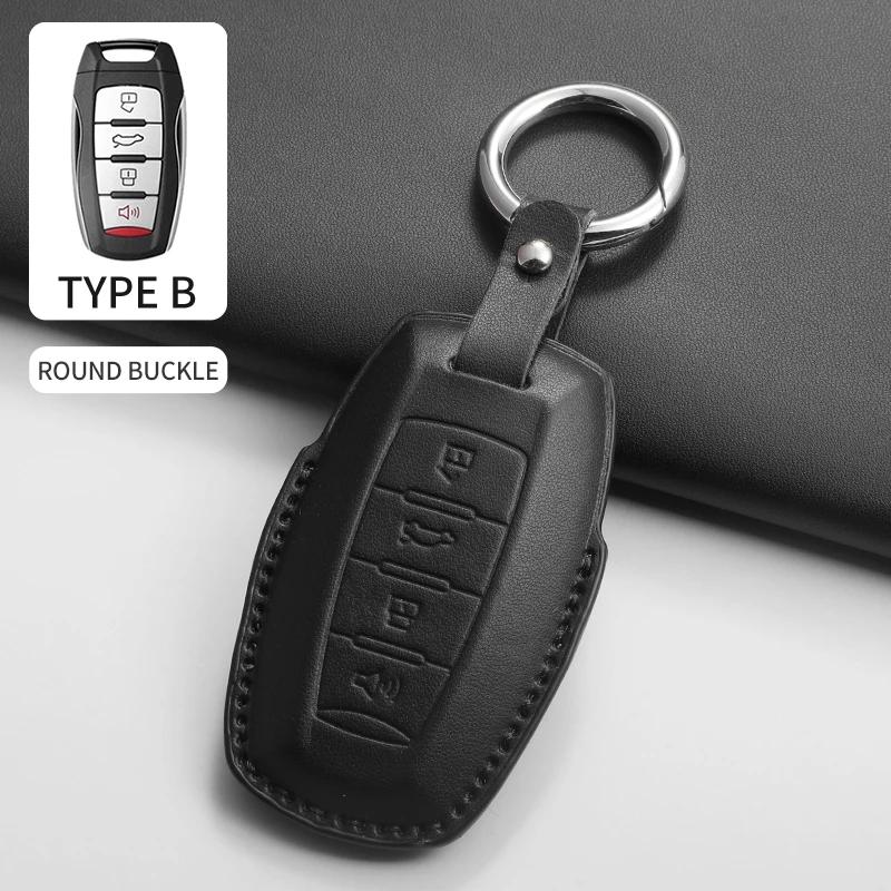 For Great Wall Euler Haval Jolion H6 Big Dog H6 H2 F7 Control Protect Cover Durable Accessories PU Car Key Case Cover
