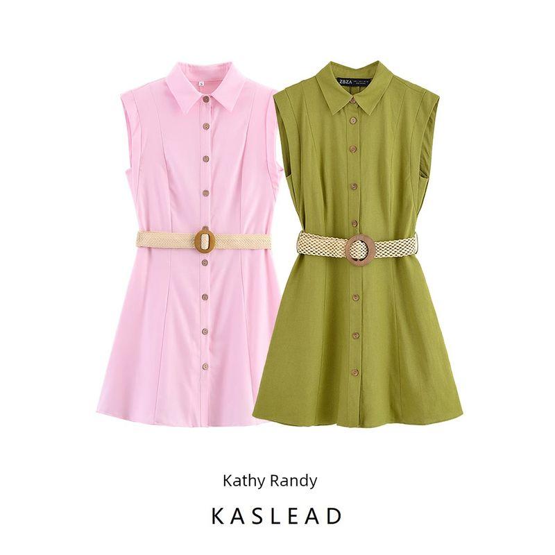 Kaslead New Women clothes Western Style Fashion Simple Comfortable Simple Dress 2157057
