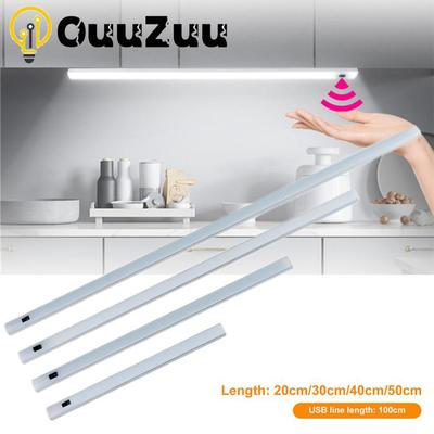5V LED-Streifen USB-Schreibtischlampe Hand Sweep-Schalter Hintergrundbeleuchtung Bewegungssensor Buch Tischleuchte Kinder Arbeitszimmer Küchenschrank Glühbirne