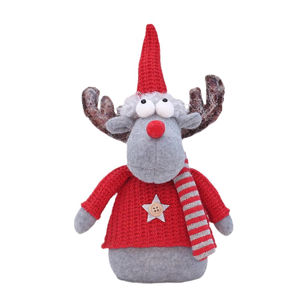 Christmas Doll Decoration Table Top Christmas Decor for Store Bedroom Window