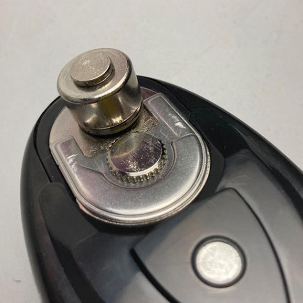 Elektrický otvírák na konzervy na baterie Automatický otvírák na konzervy Šetřič místa Ruční otvírák víček pro seniory s artritidou