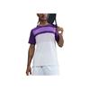Color Block Logo Slim Fit Crew Neck T-Shirt Men Tops FZ9845-507
