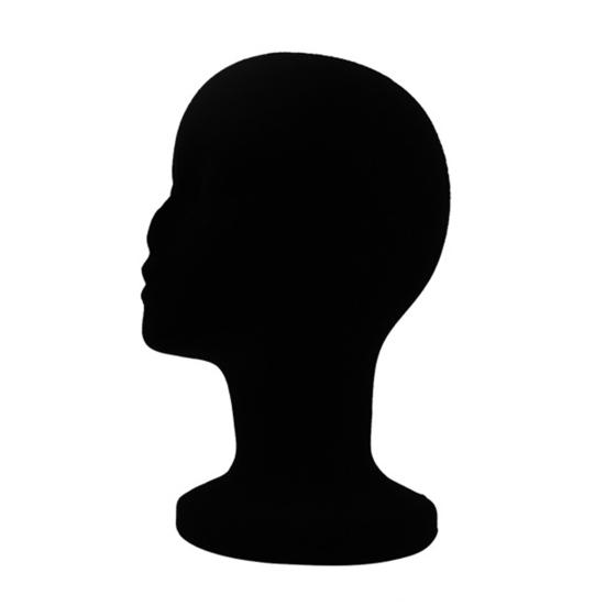 Foam Wig Head Tall Female Mannequin Head Hairpieces Display Holder Hats Sunglasses Headphone Headwear Stand Cosmetics Model Head Prop