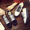 Spring and Autumn New Canvas Shoes Casual Korean Version Versatile Cloth Shoes Student Hong Kong Style Ins Super Fire Board Shoes Little White Shoes W