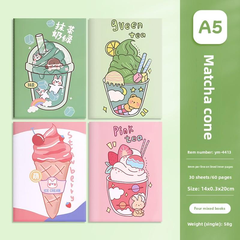Cartoon A5 Car Line Book Cute Stationery School Supplies Children's Notebooks Elementary School Students