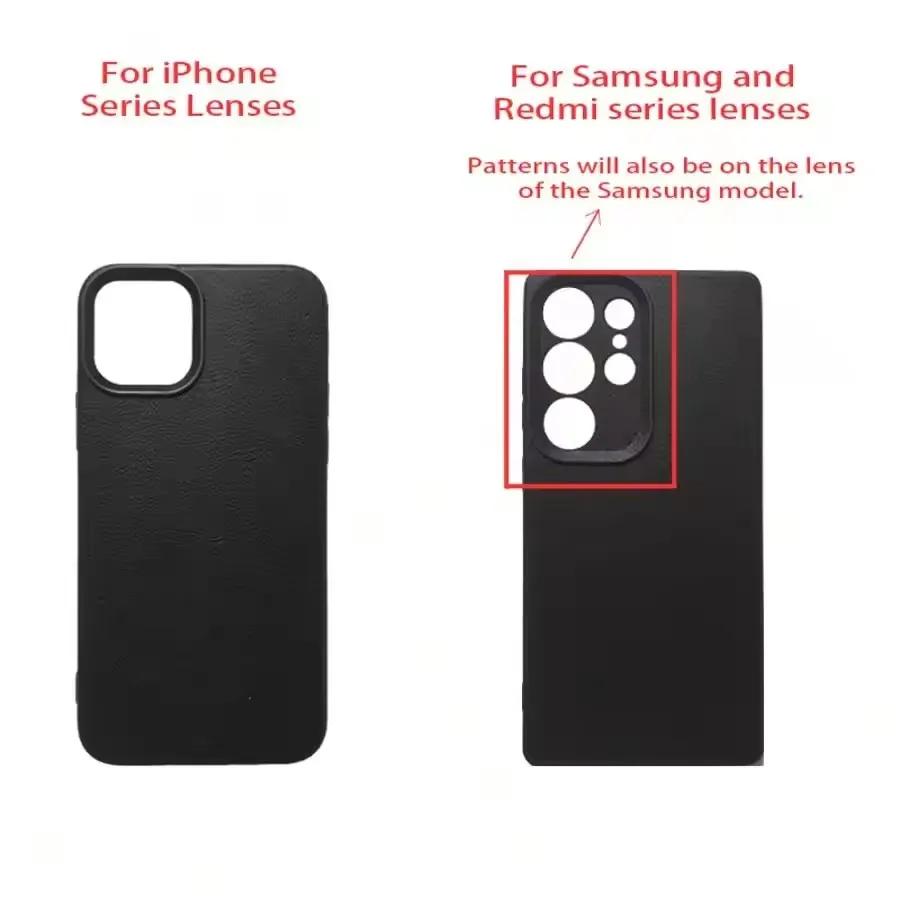 Luxury 3D Suction Cup Stand Lichee Pattern Phone Case for Xiaomi Redmi Note 14 13 12 Pro Plus 5G 11 12S 10 Redmi 14C 13C4G Cover