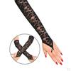 Elegant Lace Fingerless Gloves for Women - Perfect Evening Parties and Opera Costumes
