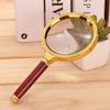 1pc Magnification Handheld Magnifying Glass - High-Definition Metal Pocket Magnifier with Ergonomic Handle,  Reading Books, Newspapers