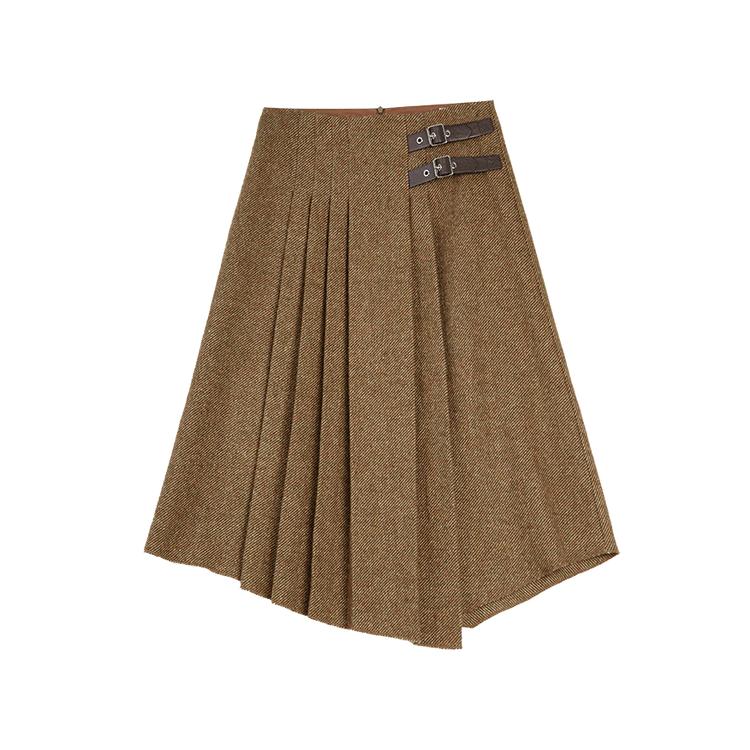 ELLE franču vintage teksturēts jēra vilnas