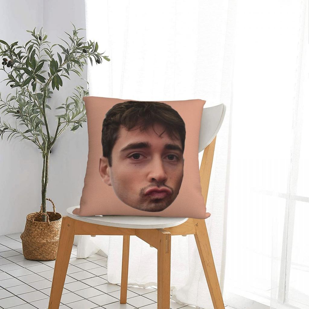 Charles Leclerc Buziak Poszewka na Poduszkę Poszewki na Poduszki Niesamowita Poliestrowa Dekoracyjna Poszewka na Poduszkę Dekoracyjną Salon 45*45cm