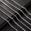 Men's Stainless Steel Cuban Chain Necklace - Versatile Fashion Accessory