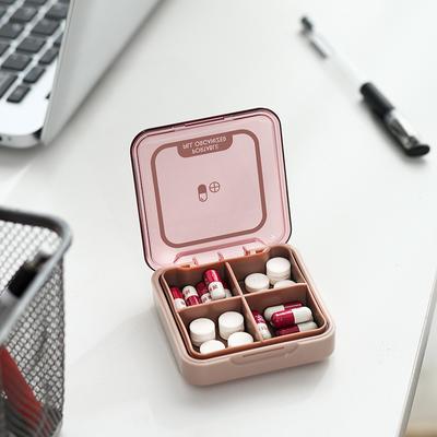 Mini pudełko na tabletki, podróżne pudełko na tabletki, pudełko do przechowywania tabletek, przenośne codzienne pudełko na tabletki, plastikowe pudełko do przechowywania leków