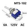 10pcs 3-Pin 2 Position Miniature Toggle Switch 3-Pin 2 Position  Small Electronic Equipment