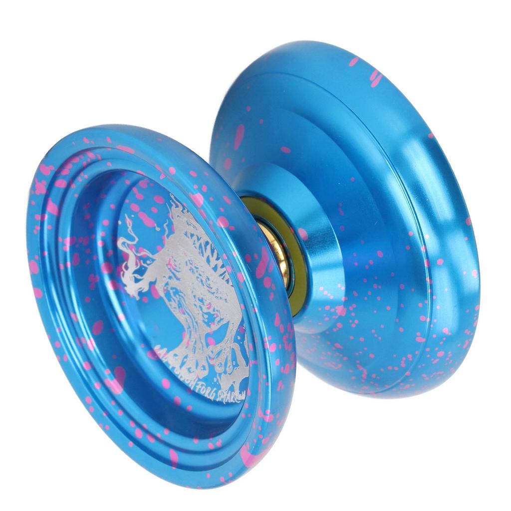 Yoyo Ball Unresponsive Aluminum Alloy Stability Advanced Yoyo with 3pcs Strings Glove