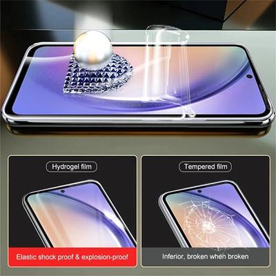 4 adet Ekran Koruyucu Samsung Galaxy A54 5G A52 A51 A71 A70 A50 A53 A14 A13 A12 A34 A73 A72 A22 A50 A33 A32 Hidrojel Film
