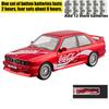1/24 BMW M3 Coca Cola Supercoche Modelo Fundición Aleación Coche Coleccionables Hobby Miniauto Vehículo Alta Simulación Adorno Cumpleaños Niño