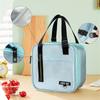 Thermal Lunch Box Bag Large Capacity Picnic Pouch Zipper Food Carrier Tote Bento Storage Bag Container for Women Cooler Handbags