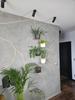 Glam Jungle 3 Metal Wall Planter Vertical Holder for 5 Pots Gold Cascading Plant Shelf