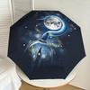 1pc Moonlight Fantasy Themed Umbrella for Men & Women, Valentine's Day Christmas Decorative Umbrell048