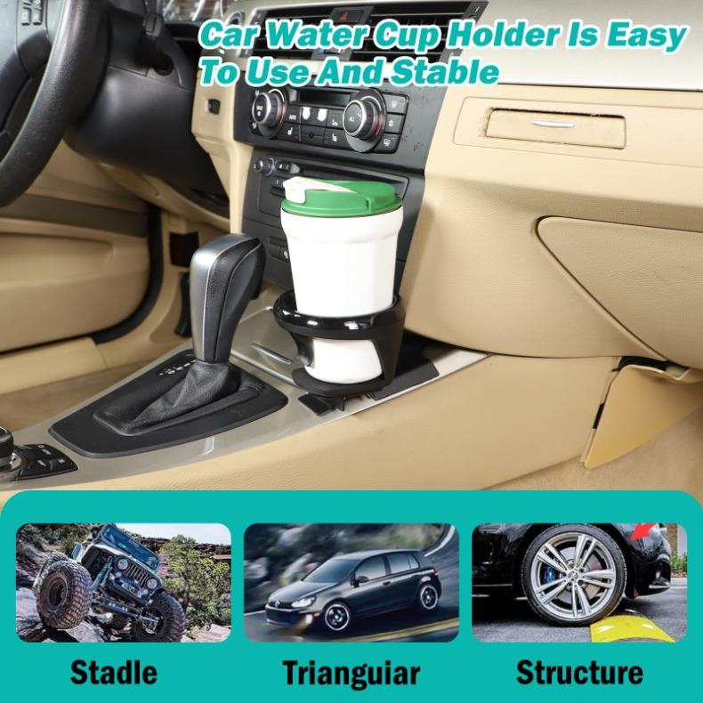 High-quality Car Center Console Side Drinks Cup Holder for BMW 3 Series E90 E92 E93 2005-2012 Carbon Steel Interior Accessories