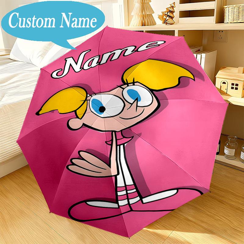 Custom Name Umbrella Friendship Adventures OddParents Umbrella 8-Frame for Travel, Camping, Casual Lightweight Portable, Essential for Family Gifts