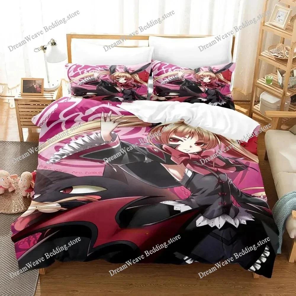 Lord of Vermilion Bedding Set Duvet Cover Bed Set Quilt Cover Pillowcase Comforter King Queen Size Boys Adult Bedding Set