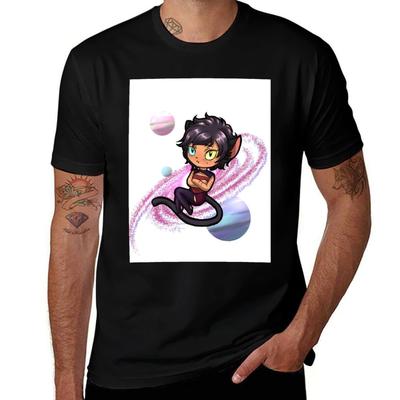 Catra Chibi T-Shirt Weiche Haptik Basic Baumwoll-T-Shirt