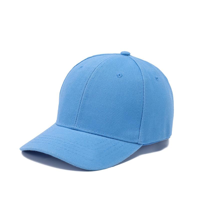 1PC Boy Girl Cap Casual Plain Baseball Cap Adjustable Snapback Street Hat Hip-Hop Sun Hat Adjustable Students Peaked Caps