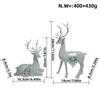 Christmas Decorative Ornaments Elk Decoration  Christmas Gifts Festive Atmosphere Decoration Christmas Party Decoration Props