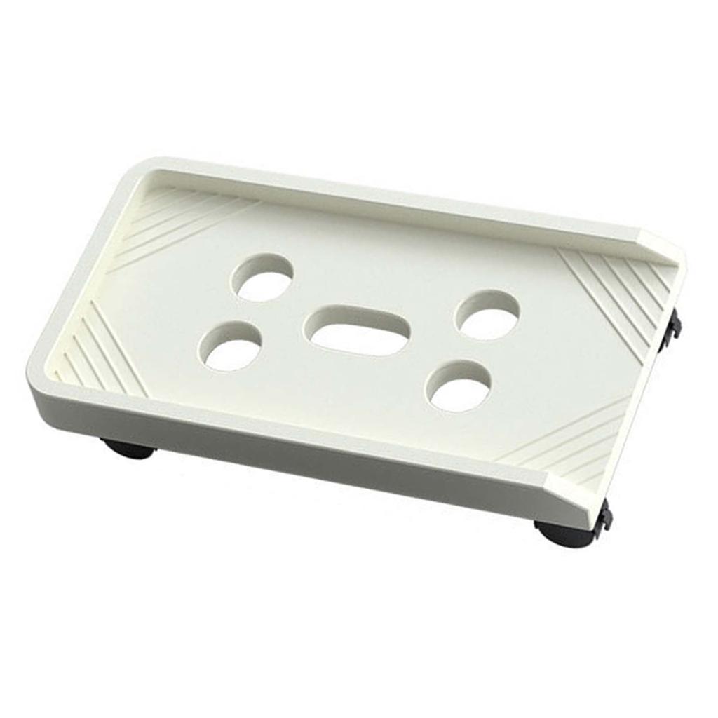 Mobile Computer Tower Stand Thicken Universal Rolling PC Stand with Heat Dissipation Hole for Office Universal Wheel