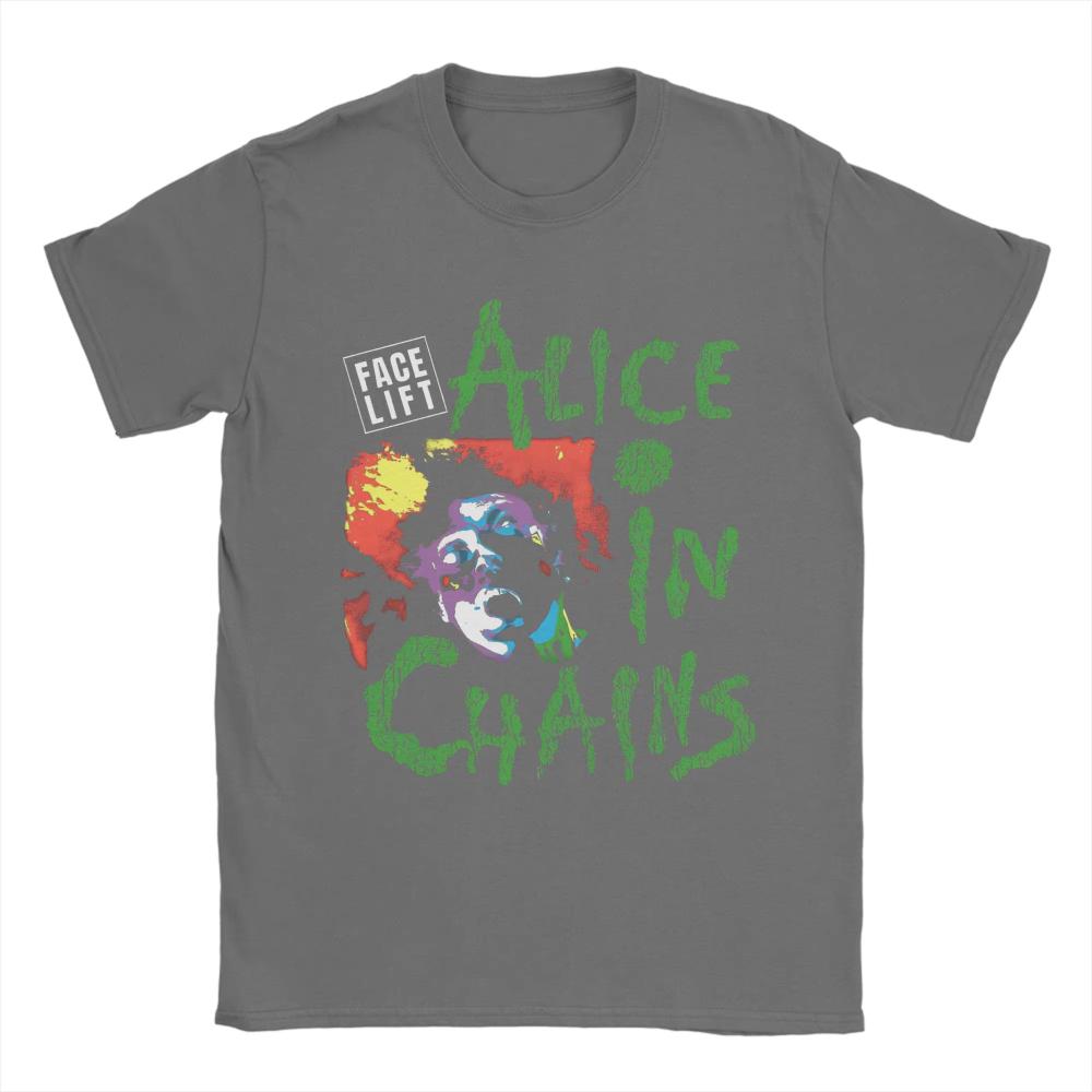 2026 New Hot Sale Alice in Chains Rock Band Tour 91 Apparel Men Women T Shirts Cotton Tee Printed Tops Oversized Unisex Tshirt