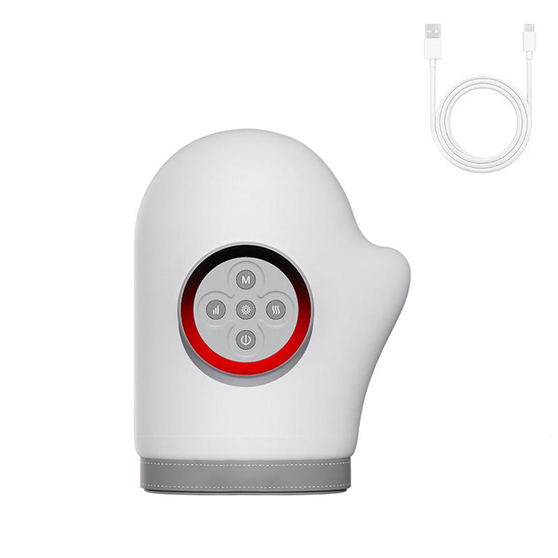 

Wireless Electric Hand Massager with Heat Compression Carpal Tunnel Wrist Finger Massagers Kneading Rollers Vibrating Gloves