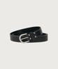 Wenio Stitched Curved Leather Belt
