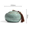 Longquan Celadon Ceramic Tea Caddy