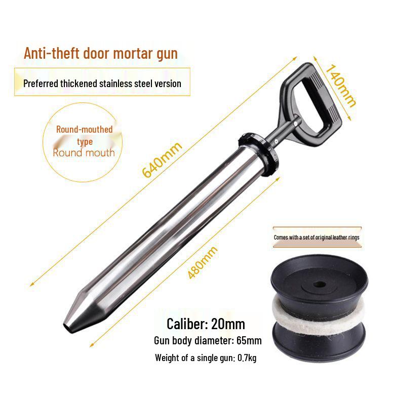 Multifunctional Cement and Mortar Grouting Tool for Windows and Doors