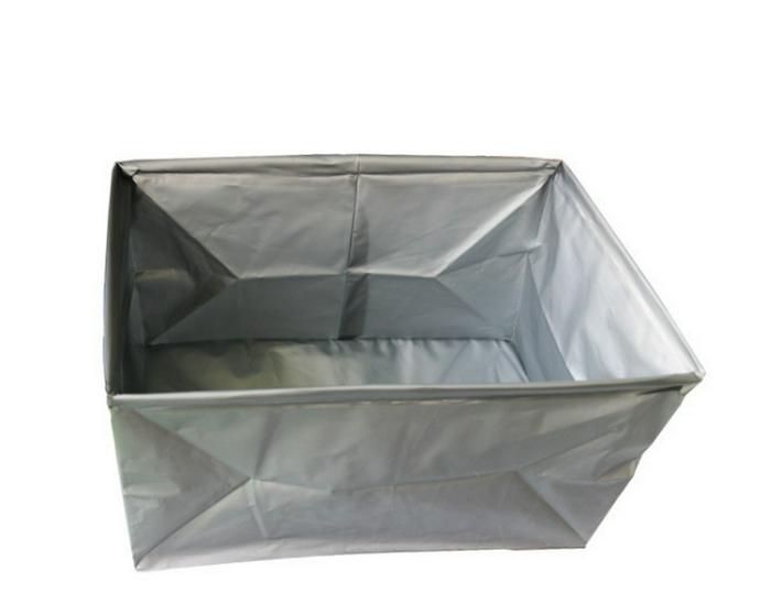 Portable Dual-Use Car and Home Folding Storage Box with Wooden Lid