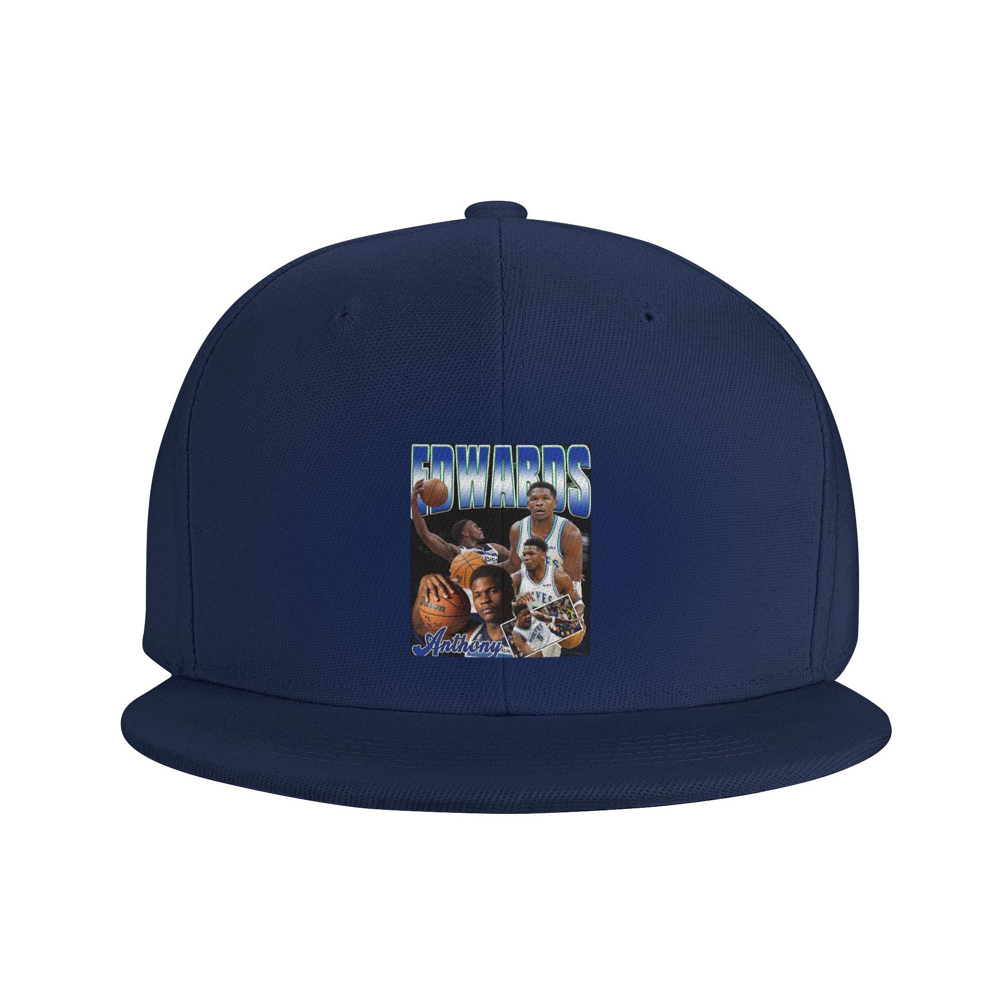 

Anthony Edwards Baseball Caps Snapback Fashion Baseball Hats Breathable Casual Casquette Outdoor for Unisexs And Womens One Size